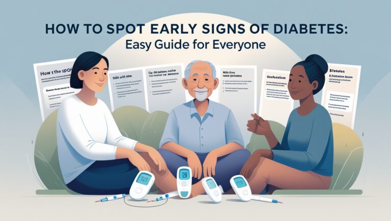 How to Spot Early Signs of Diabetes Easy Guide for Everyone