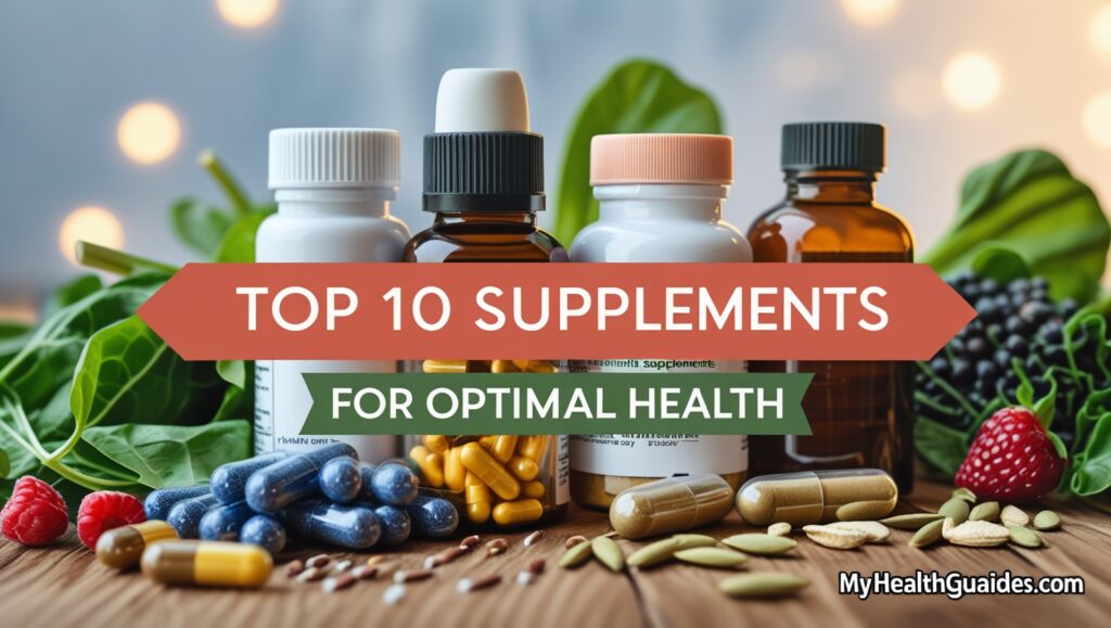 myhealthguides health fitness beauty Top 10 Supplements for Optimal Health