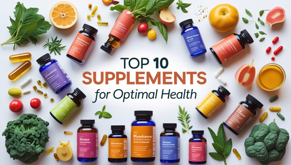 myhealthguides health fitness beauty Top 10 Supplements for Optimal Health